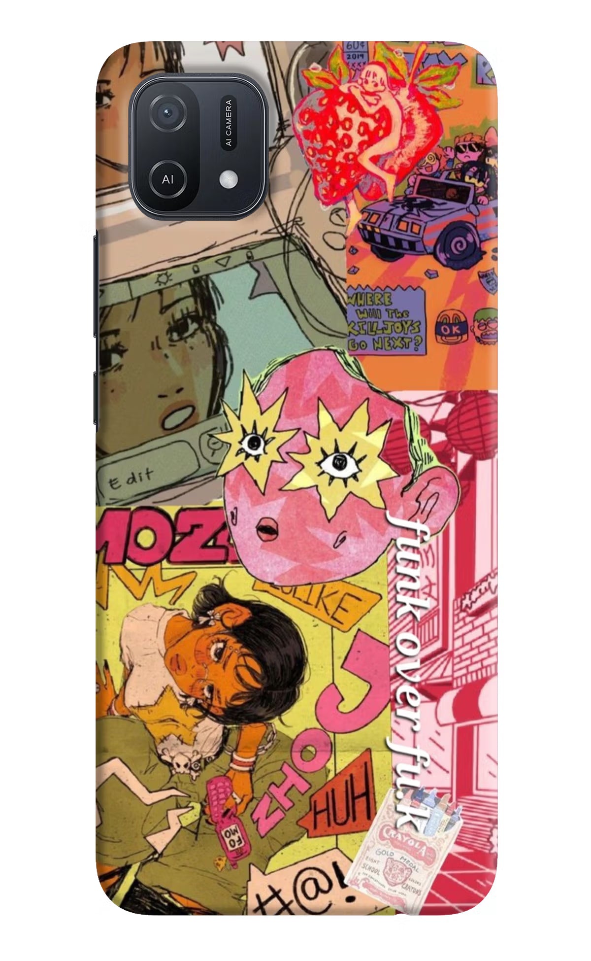 Funkover Oppo A16k/A16e Back Cover