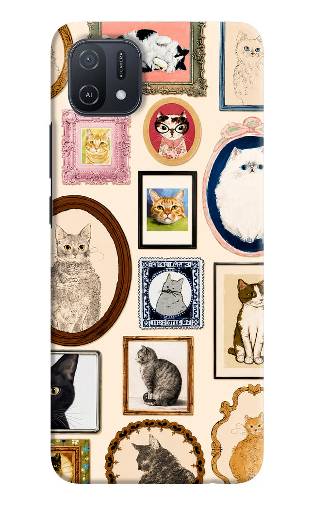 Mirror Cats Oppo A16k/A16e Hard Case Back Cover by Casekaro