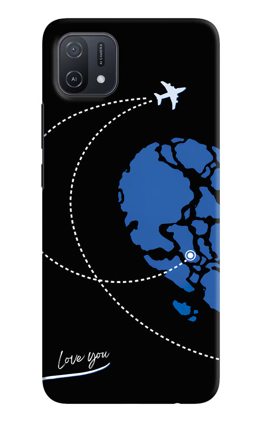 Love Orbit Oppo A16k/A16e Hard Case Back Cover by Casekaro