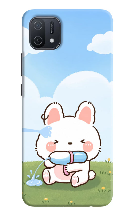 Bunny Treat Oppo A16k/A16e Hard Case Back Cover by Casekaro