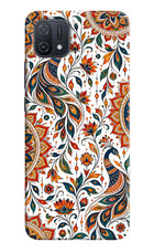 White Mayura Oppo A16k/A16e Back Cover