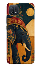 Royal Elephant Oppo A16k/A16e Hard Case Back Cover by Casekaro