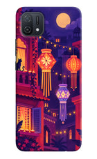 Lantern Lane Oppo A16k/A16e Hard Case Back Cover by Casekaro