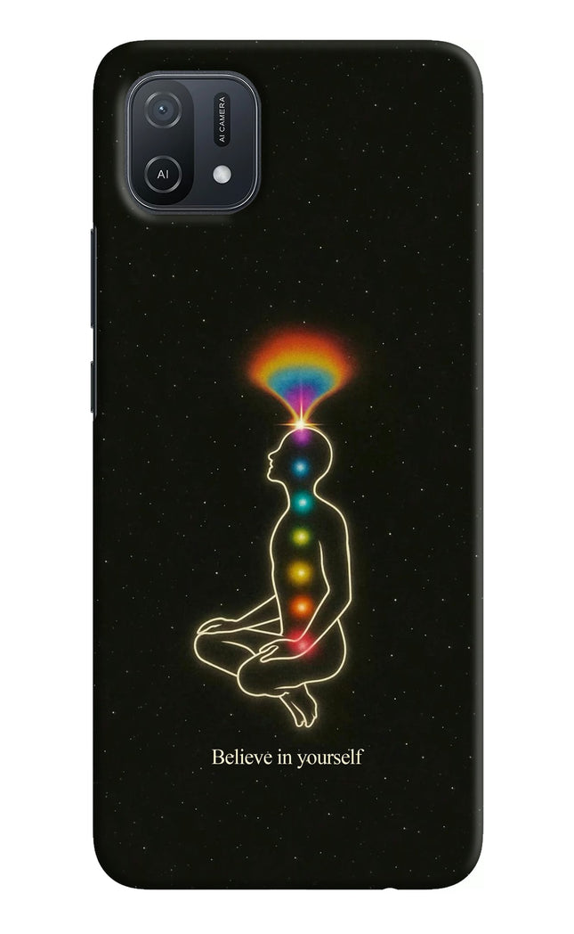 Believe in yourself Oppo A16k/A16e Hard Case Back Cover by Casekaro