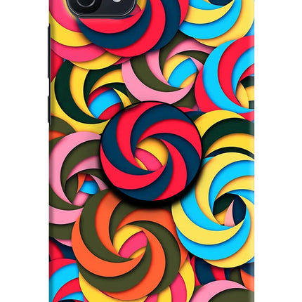Spiral Pattern Oppo A16k/A16e Pop Case by Casekaro