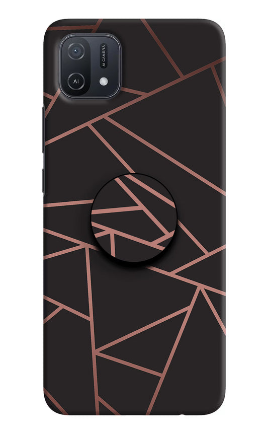 Geometric Pattern Oppo A16k/A16e Pop Case by Casekaro