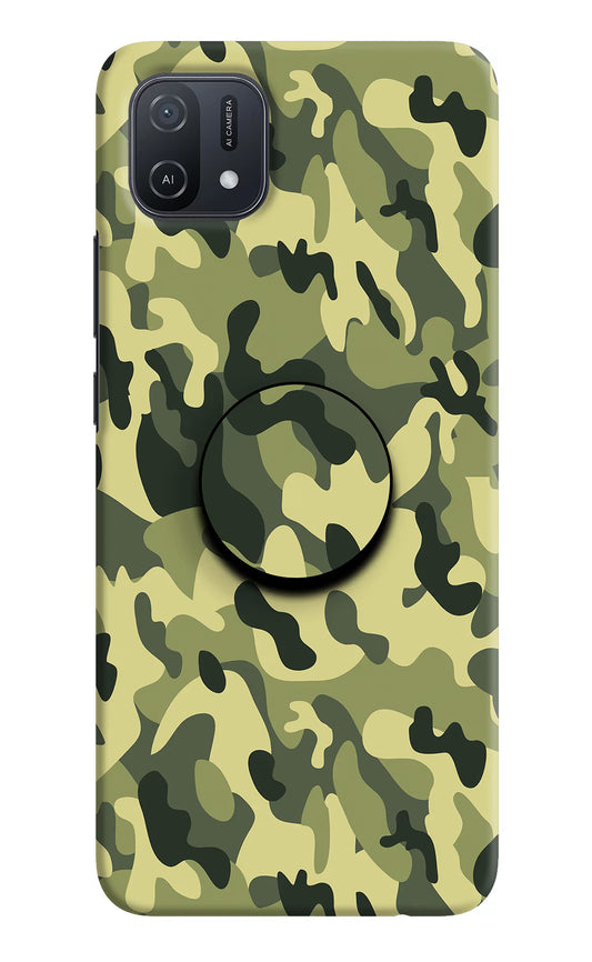 Camouflage Oppo A16k/A16e Pop Case by Casekaro