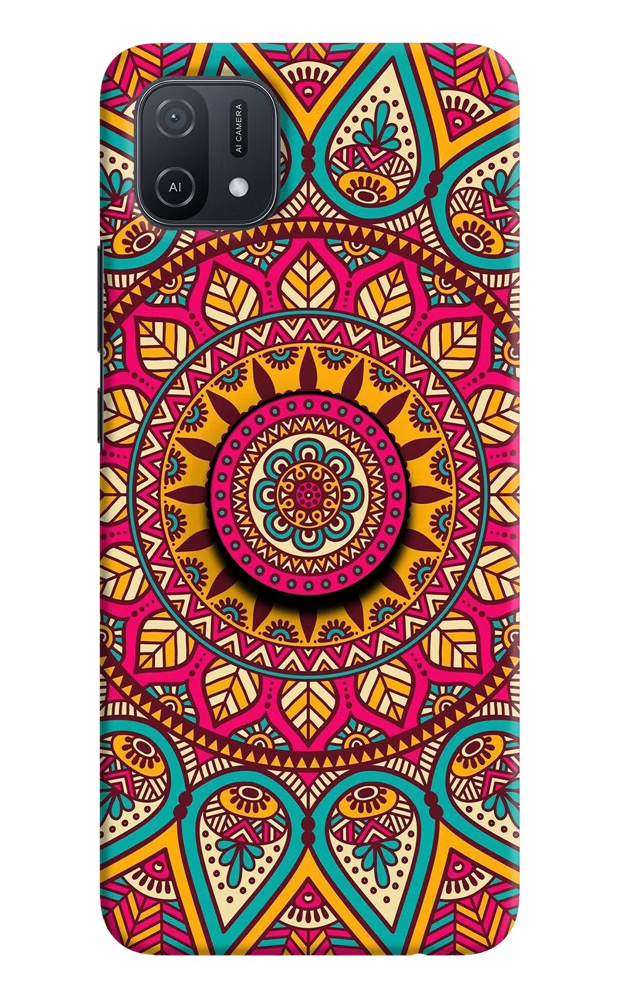 Mandala Oppo A16k/A16e Pop Case by Casekaro