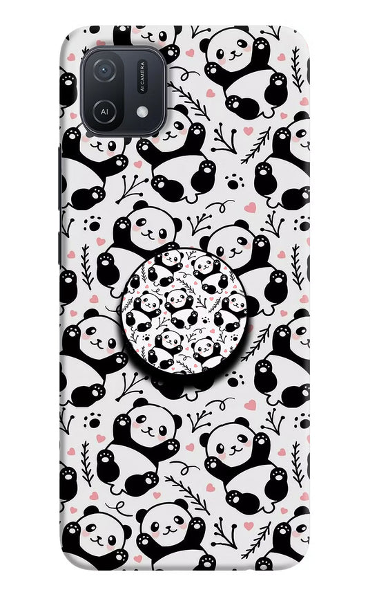 Cute Panda Oppo A16k/A16e Pop Case by Casekaro