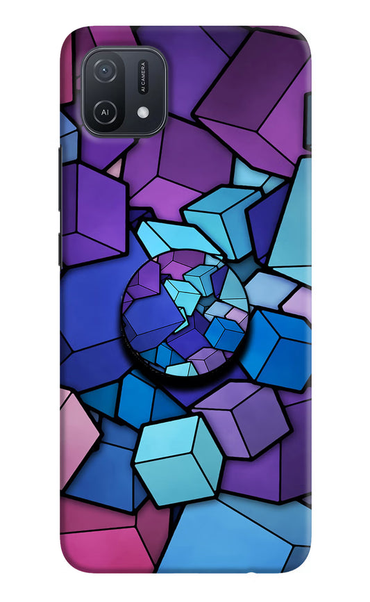 Cubic Abstract Oppo A16k/A16e Pop Case by Casekaro