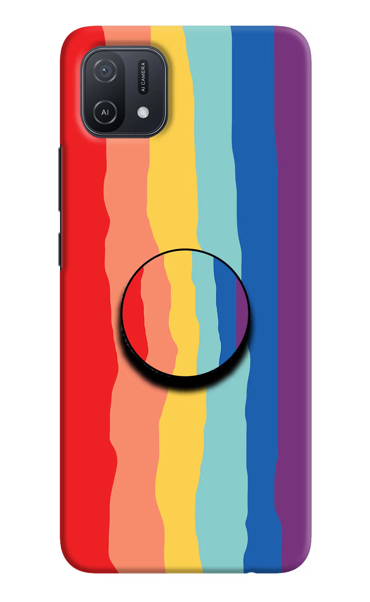 Rainbow Oppo A16k/A16e Pop Case by Casekaro