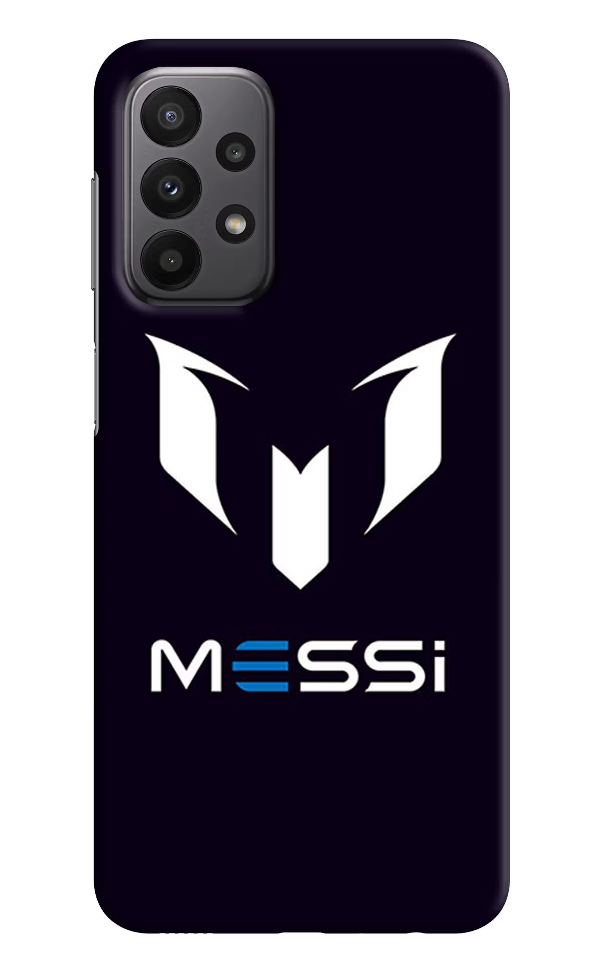 Messi Logo Samsung A23 Hard Case Back Cover by Casekaro