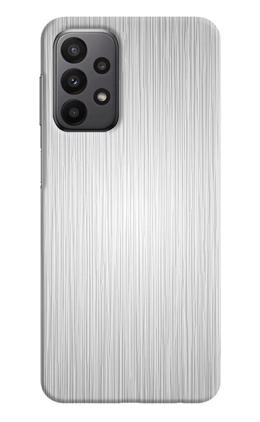 Wooden Grey Texture Samsung A23 Hard Case Back Cover by Casekaro