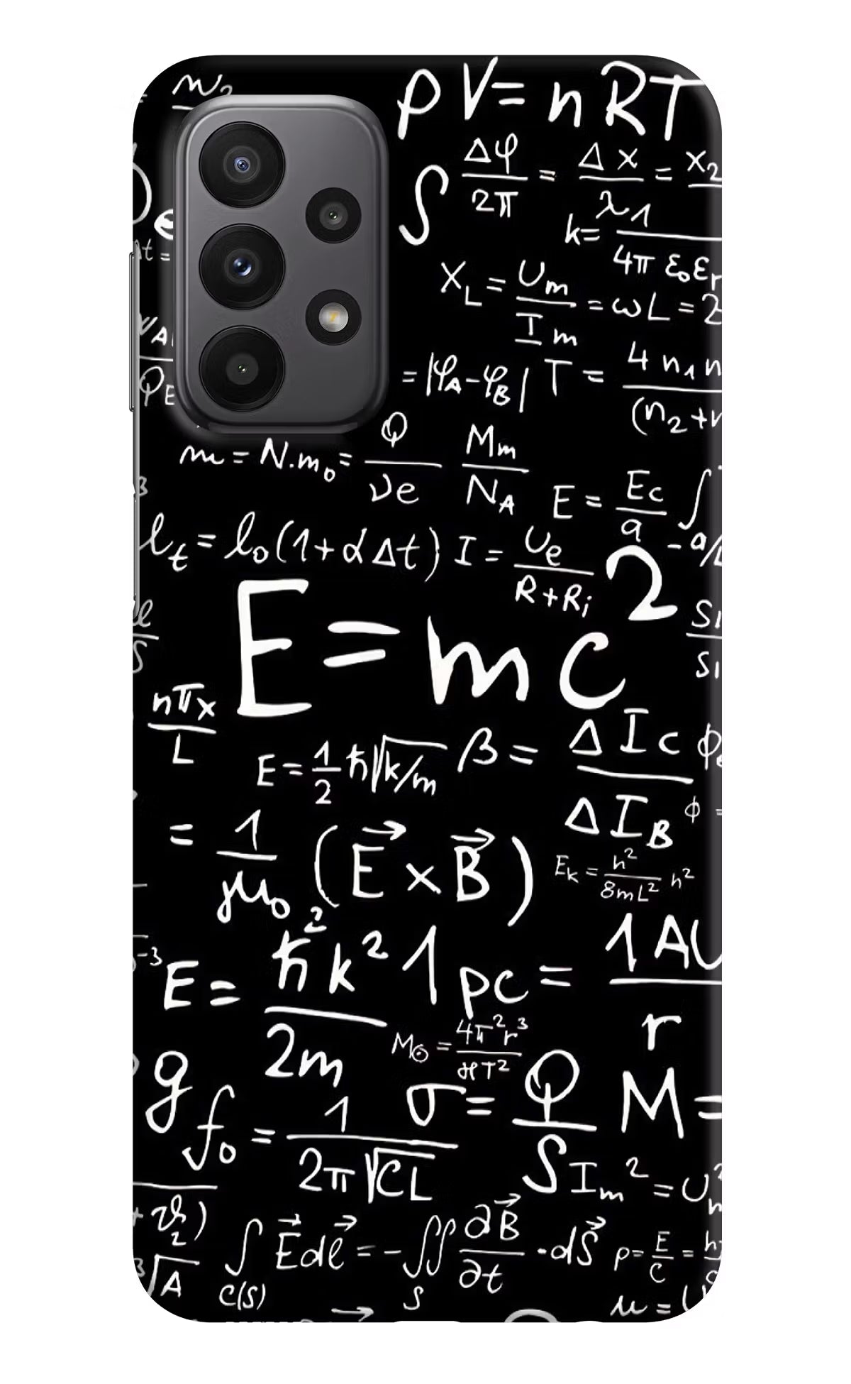 Physics Formula Samsung A23 Hard Case Back Cover by Casekaro