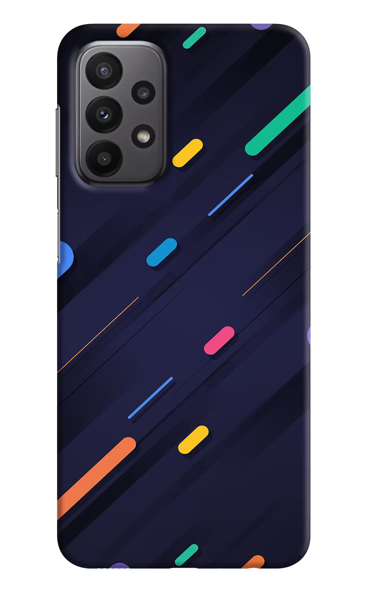 Abstract Design Samsung A23 Hard Case Back Cover by Casekaro