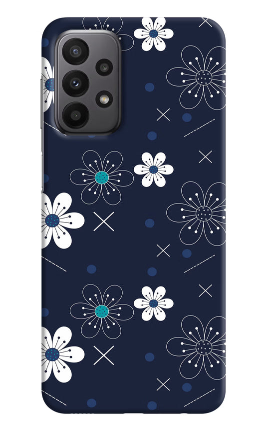 Flowers Samsung A23 Hard Case Back Cover by Casekaro