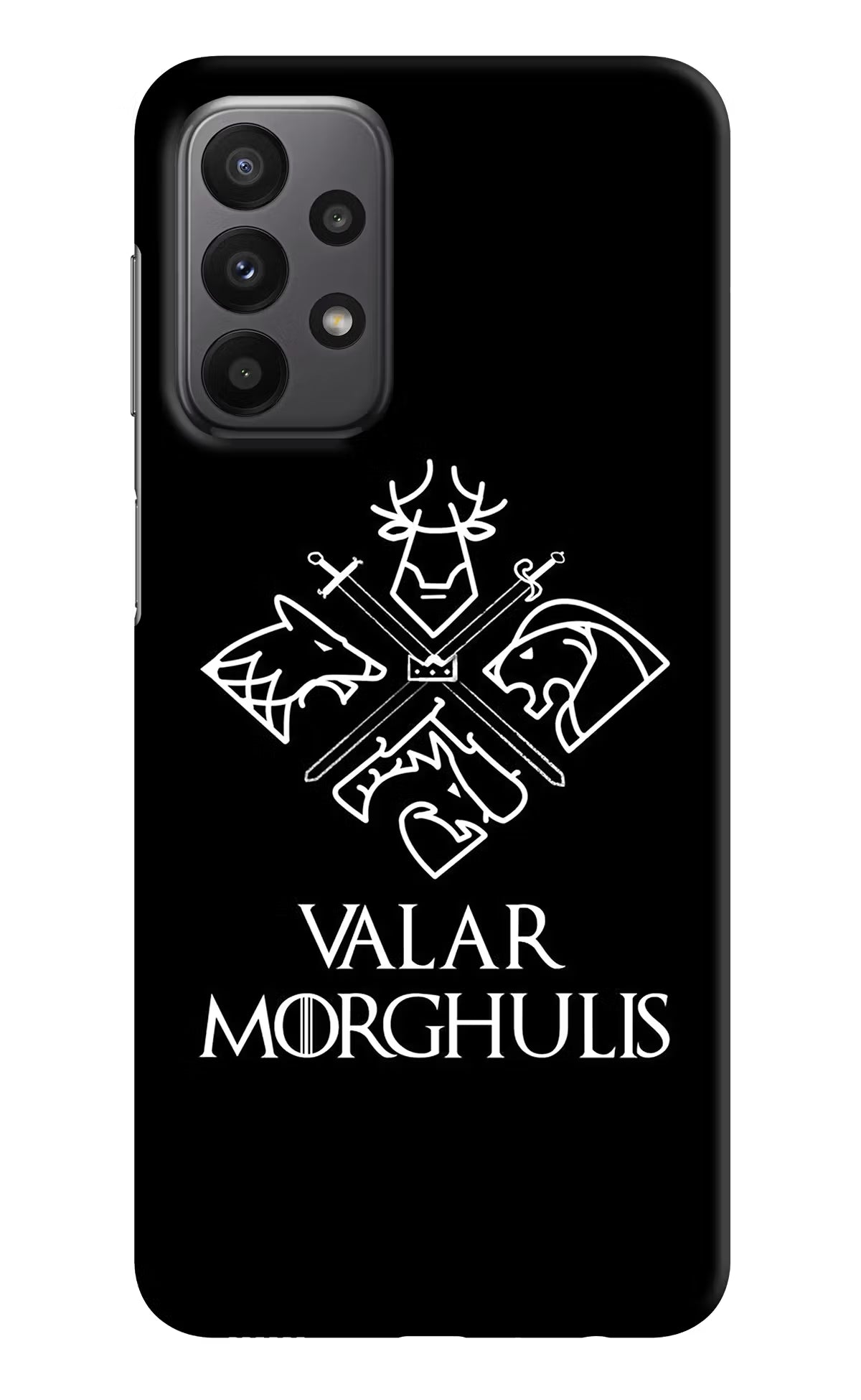 Valar Morghulis | Game Of Thrones Samsung A23 Hard Case Back Cover by Casekaro