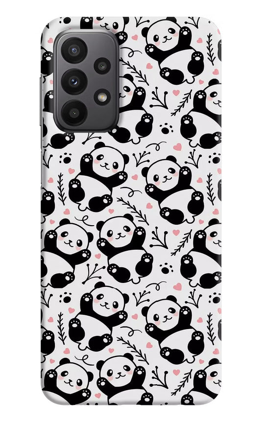 Cute Panda Samsung A23 Hard Case Back Cover by Casekaro
