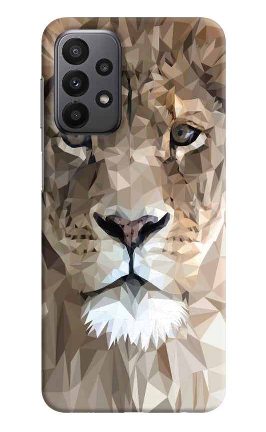 Lion Art Samsung A23 Hard Case Back Cover by Casekaro