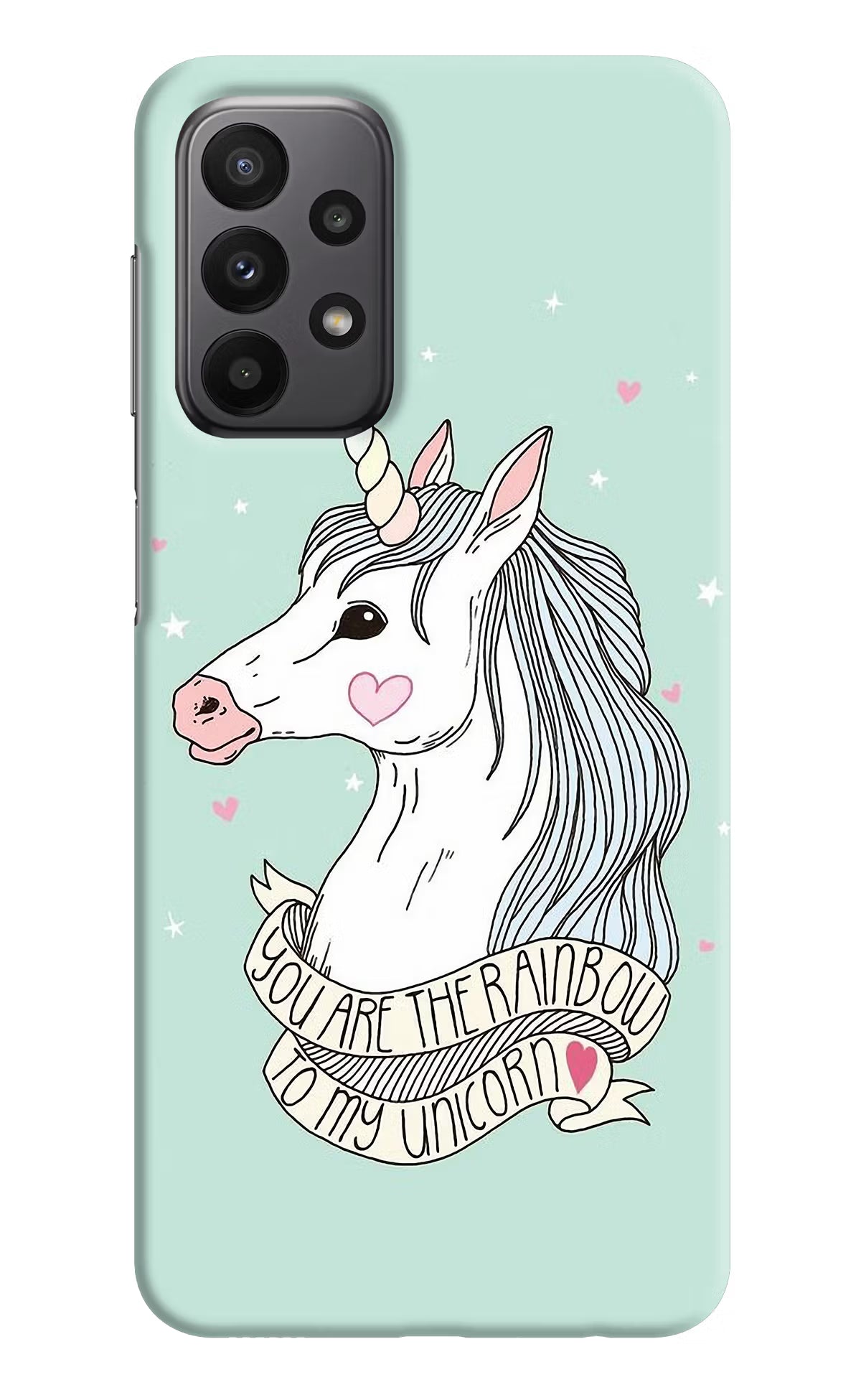 Unicorn Wallpaper Samsung A23 Hard Case Back Cover by Casekaro