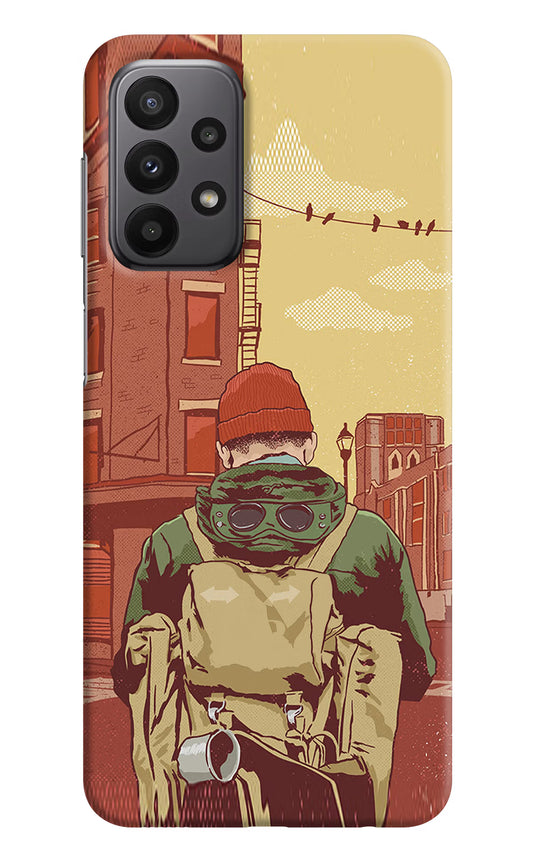 Adventurous Samsung A23 Hard Case Back Cover by Casekaro