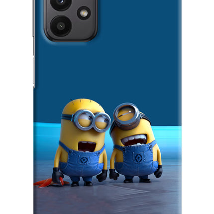 Minion Laughing Samsung A23 Hard Case Back Cover by Casekaro