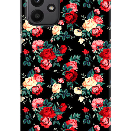 Rose Pattern Samsung A23 Hard Case Back Cover by Casekaro