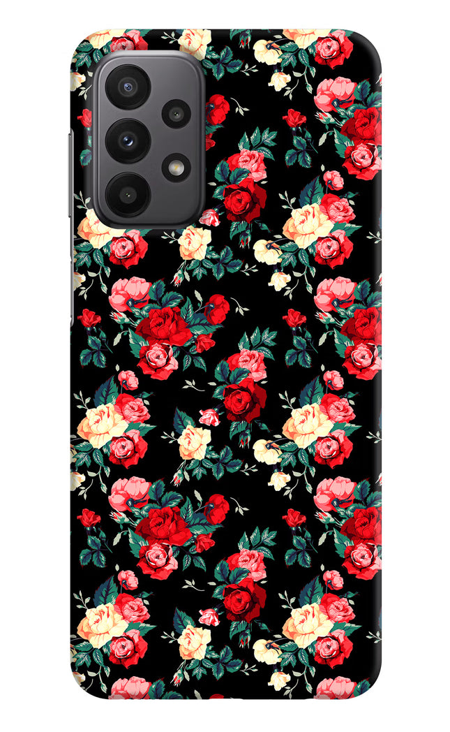 Rose Pattern Samsung A23 Hard Case Back Cover by Casekaro