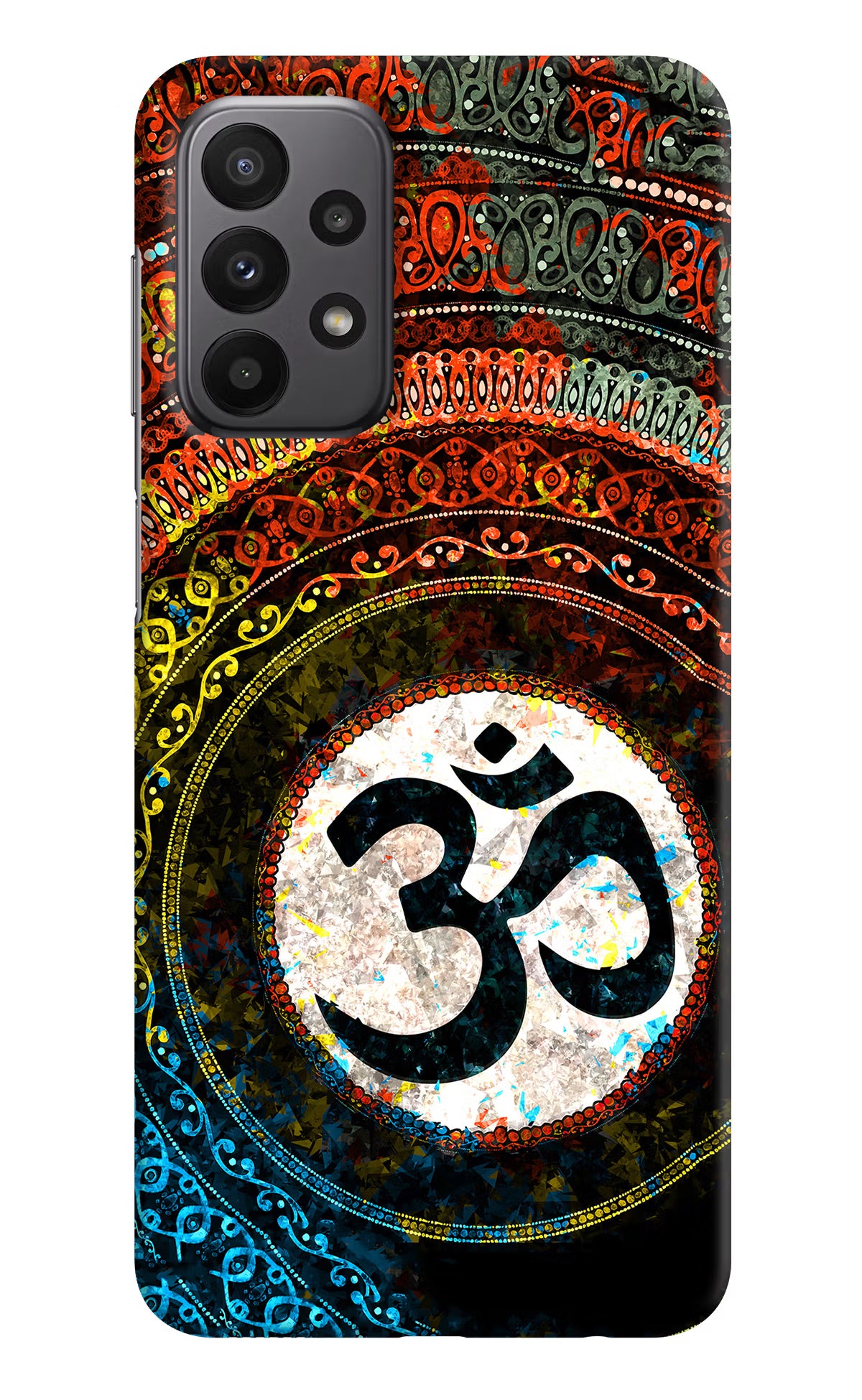 Om Cultural Samsung A23 Hard Case Back Cover by Casekaro