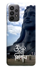 Om Namah Shivay Samsung A23 Hard Case Back Cover by Casekaro