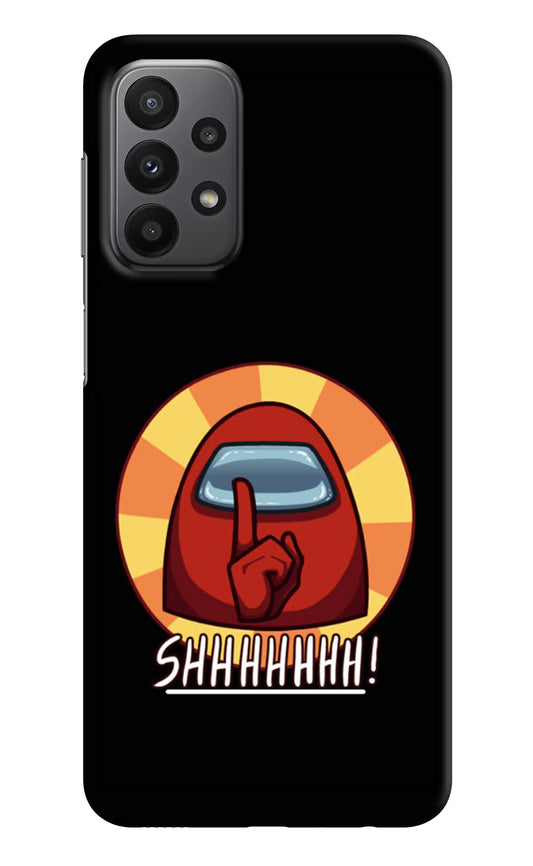 Among Us Shhh! Samsung A23 Hard Case Back Cover by Casekaro