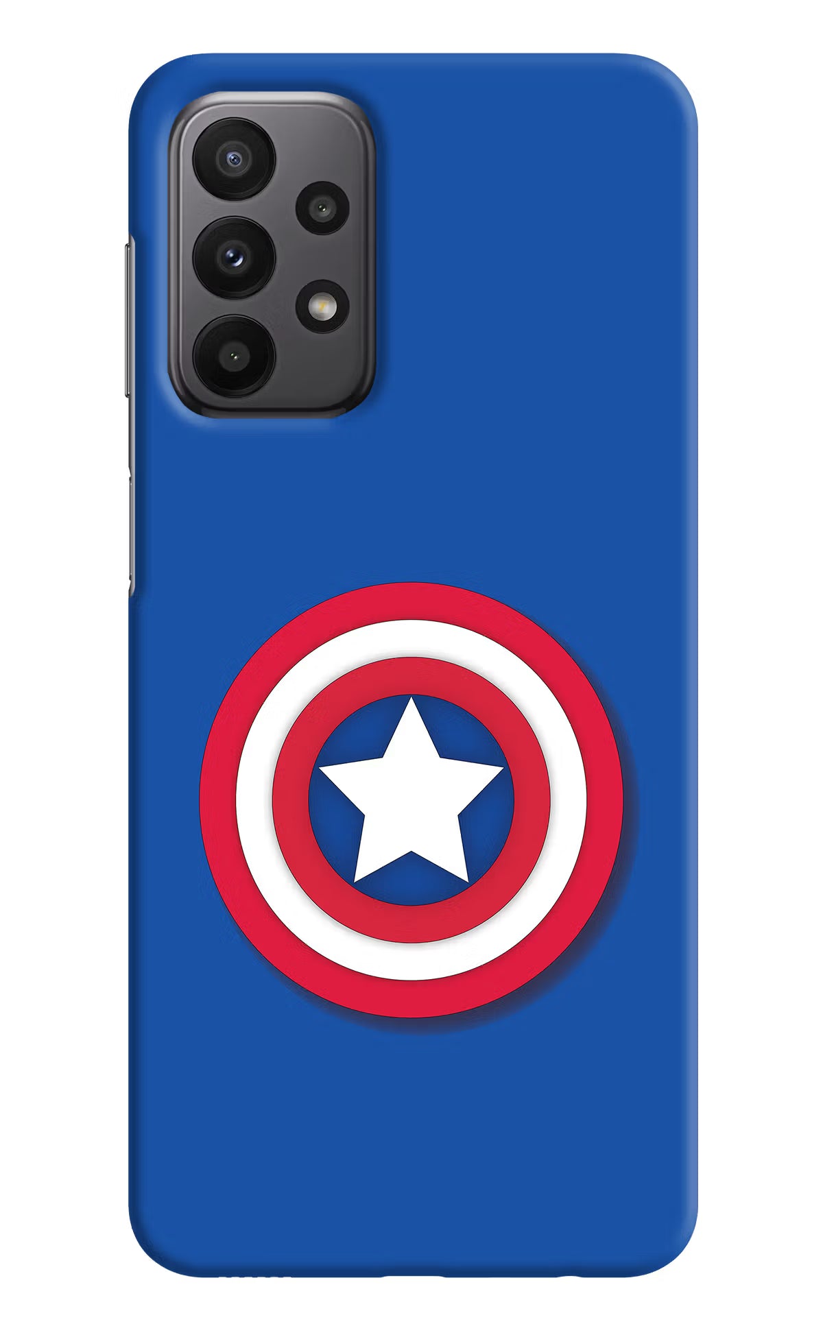 Shield Samsung A23 Hard Case Back Cover by Casekaro