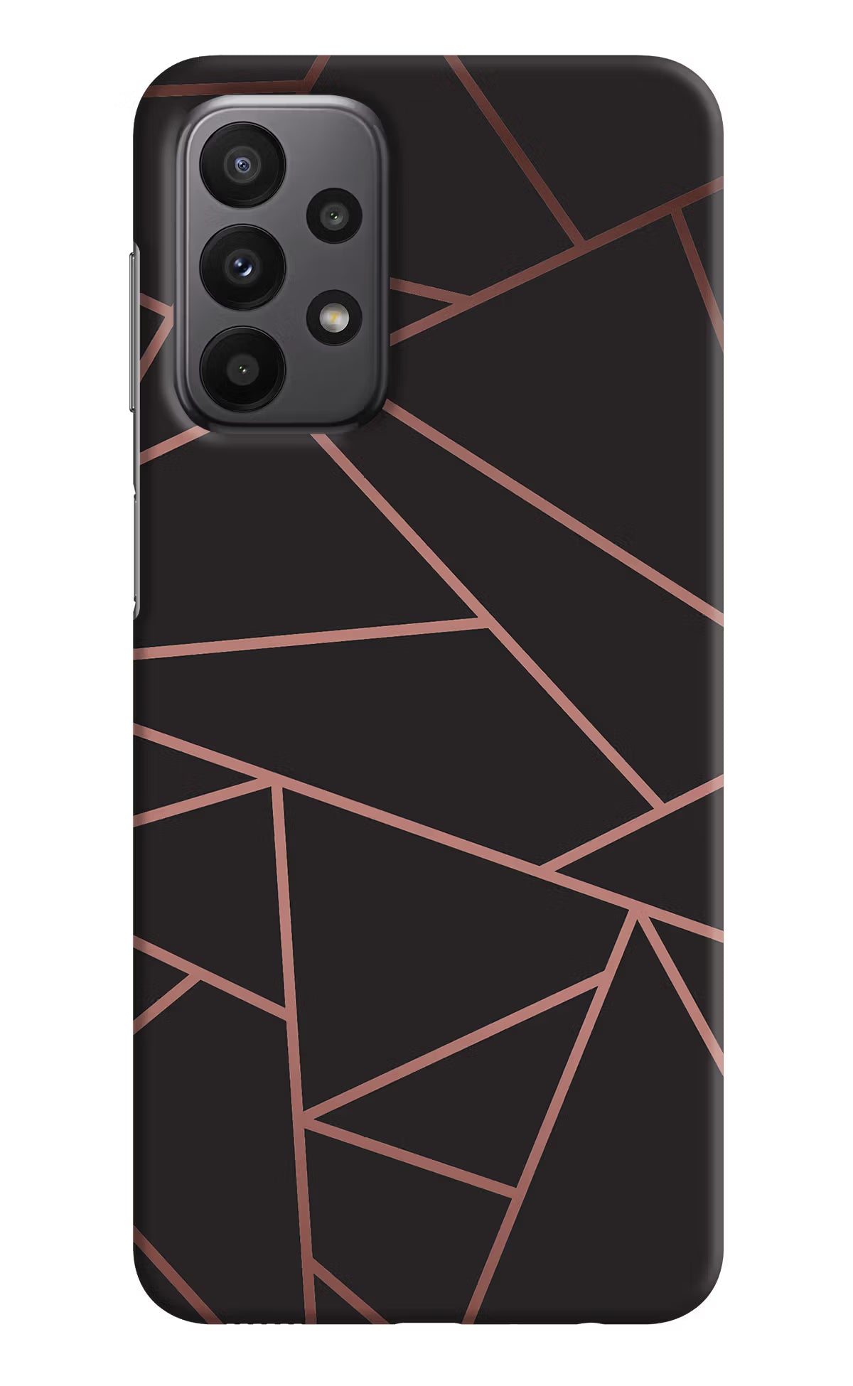 Geometric Pattern Samsung A23 Hard Case Back Cover by Casekaro