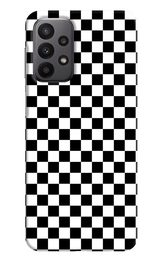 Chess Board Samsung A23 Hard Case Back Cover by Casekaro