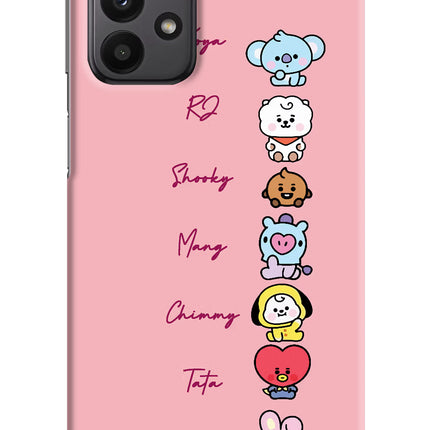 BTS names Samsung A23 Hard Case Back Cover by Casekaro
