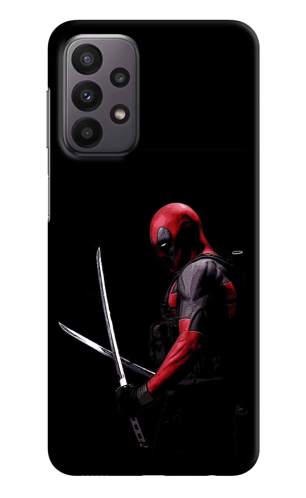Deadpool Samsung A23 Hard Case Back Cover by Casekaro