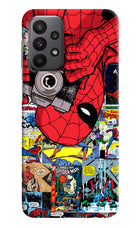 Spider Man Samsung A23 Hard Case Back Cover by Casekaro
