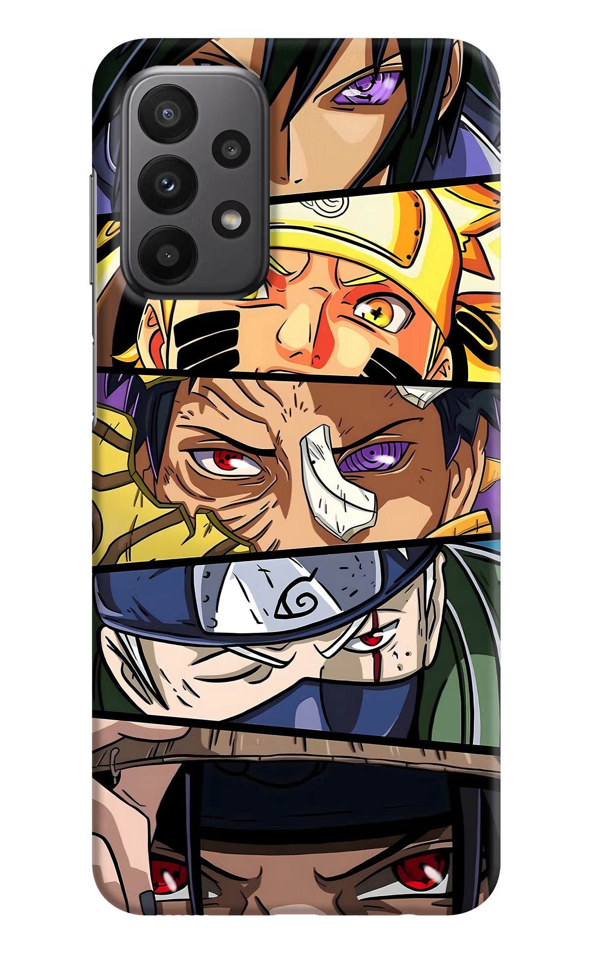 Naruto Character Samsung A23 Hard Case Back Cover by Casekaro