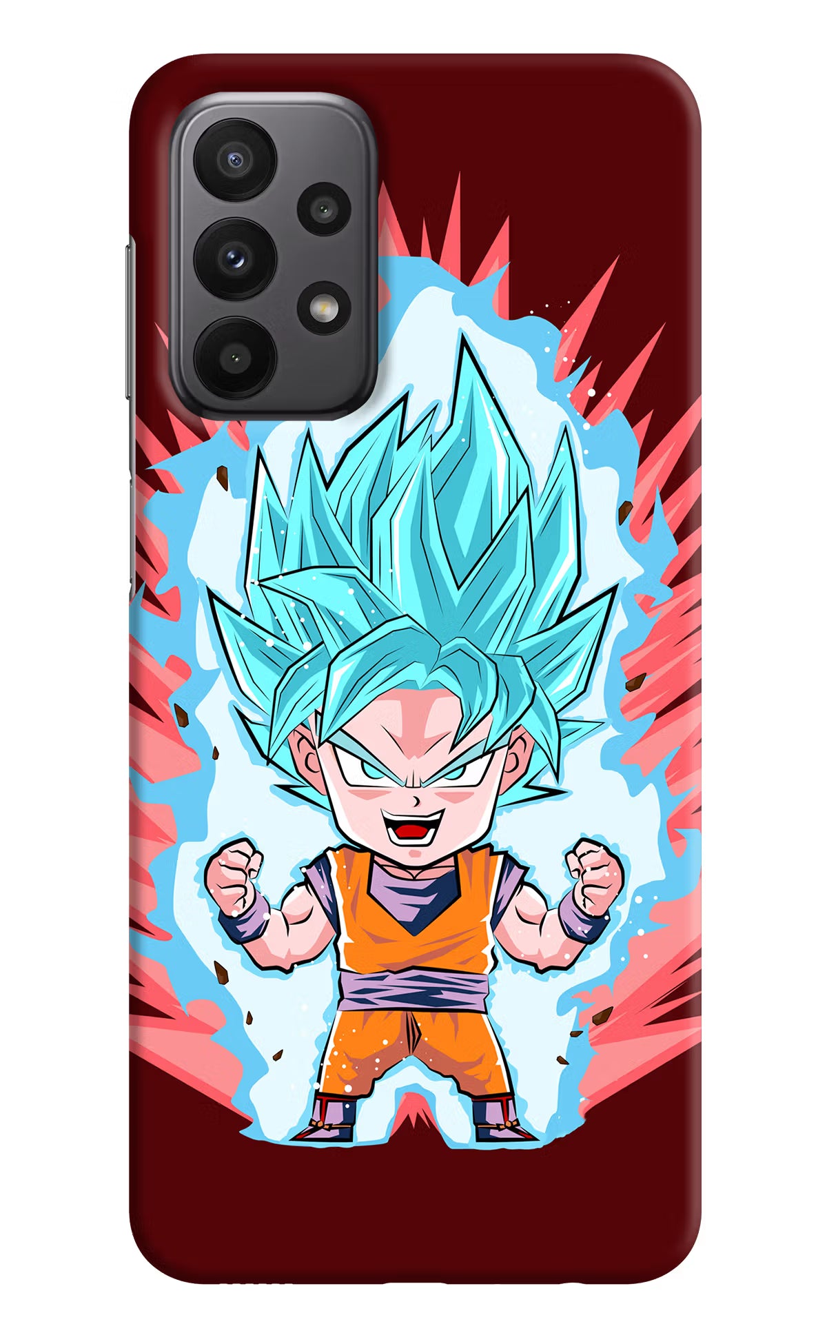 Goku Little Samsung A23 Hard Case Back Cover by Casekaro