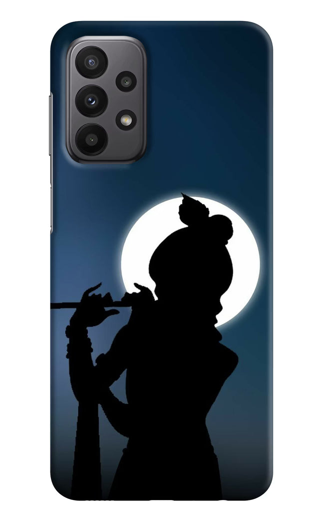 Shri Krishna Silhouette Samsung A23 Hard Case Back Cover by Casekaro