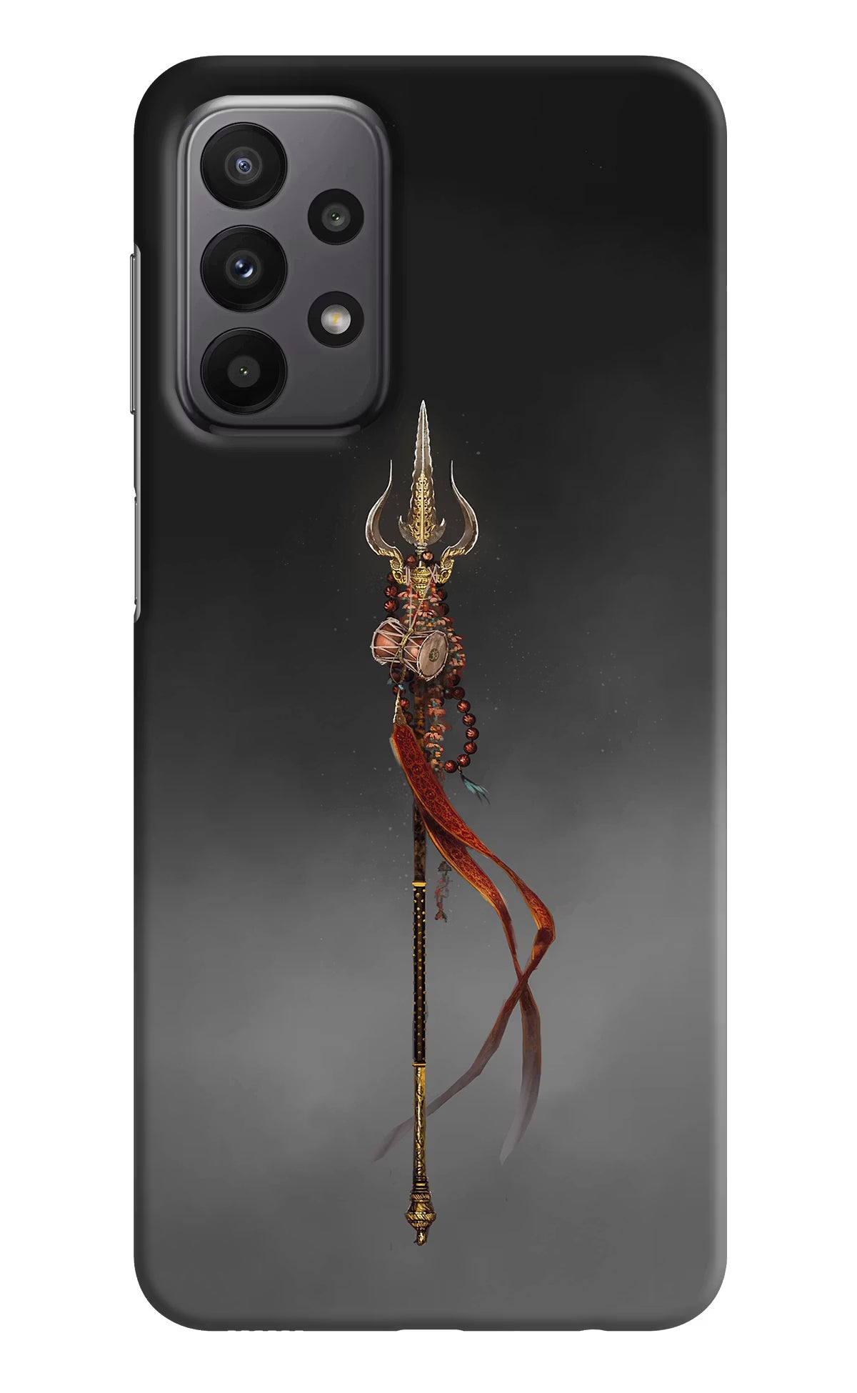 Shiv Trishul Samsung A23 Hard Case Back Cover by Casekaro
