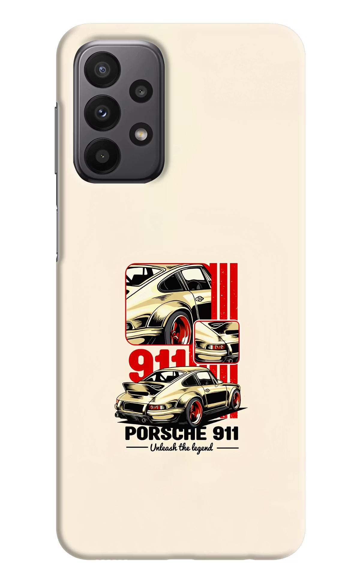 Classic Porsche 911 Samsung A23 Hard Case Back Cover by Casekaro