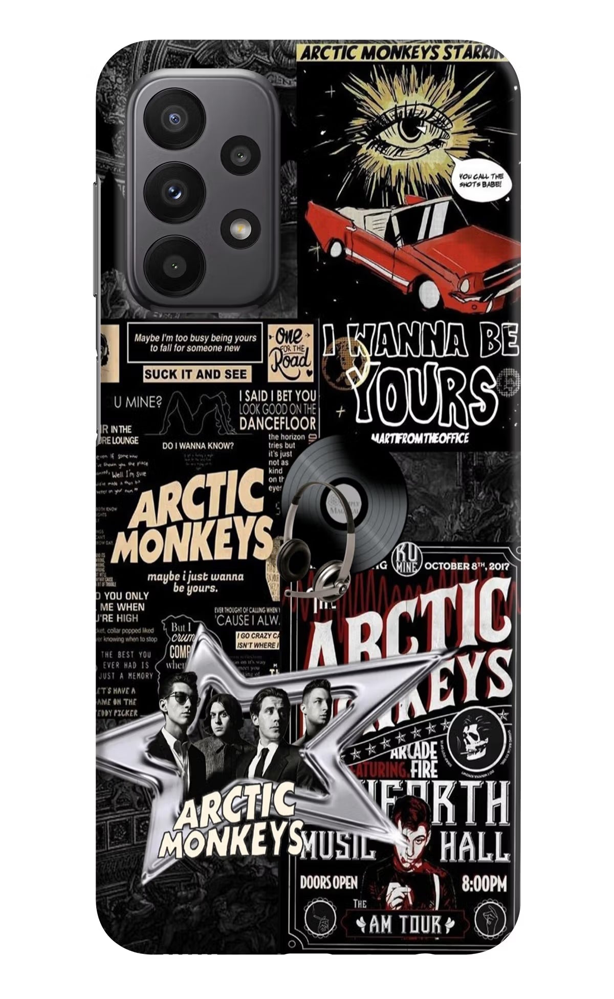 Arctic Monkeys Samsung A23 Hard Case Back Cover by Casekaro