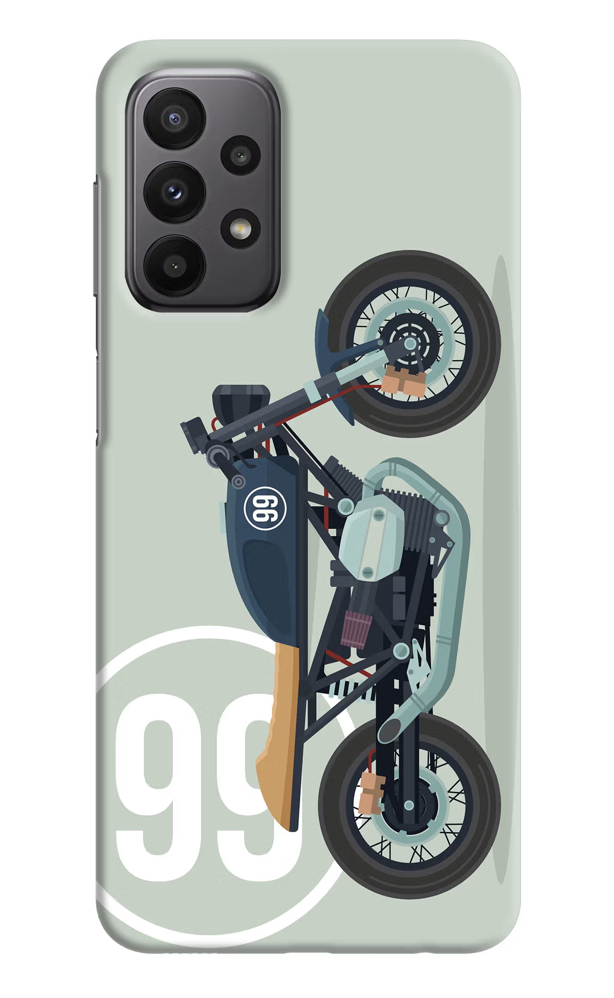 Classic Cafe Racer 99 Samsung A23 Hard Case Back Cover by Casekaro