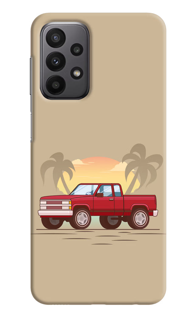 Desert Classic Drive Samsung A23 Hard Case Back Cover by Casekaro