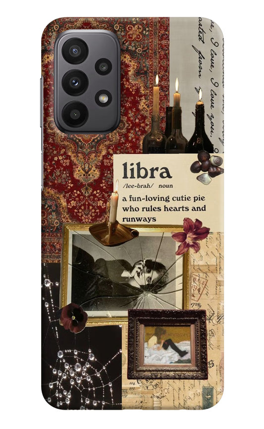 Libra Zodiac Samsung A23 Hard Case Back Cover by Casekaro