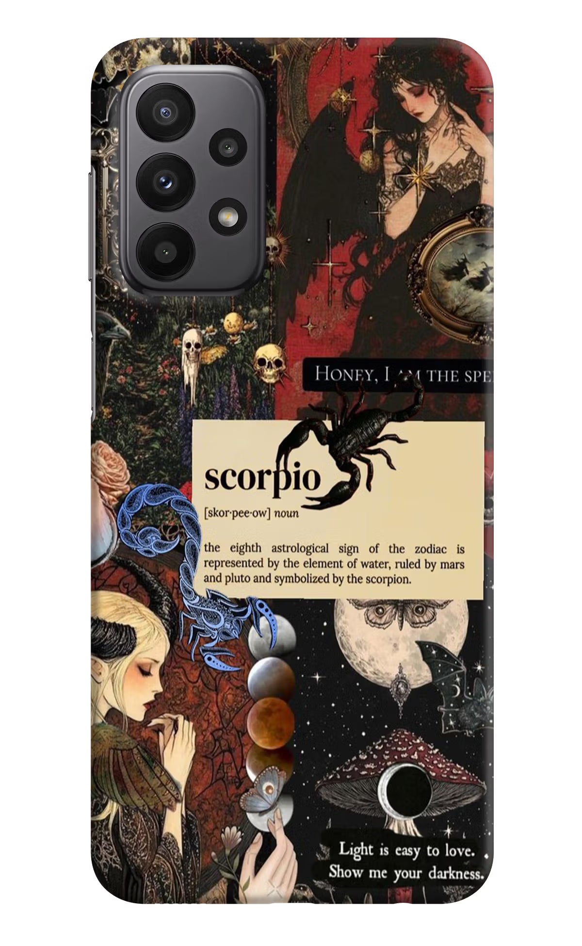 Scorpio Zodiac Samsung A23 Hard Case Back Cover by Casekaro