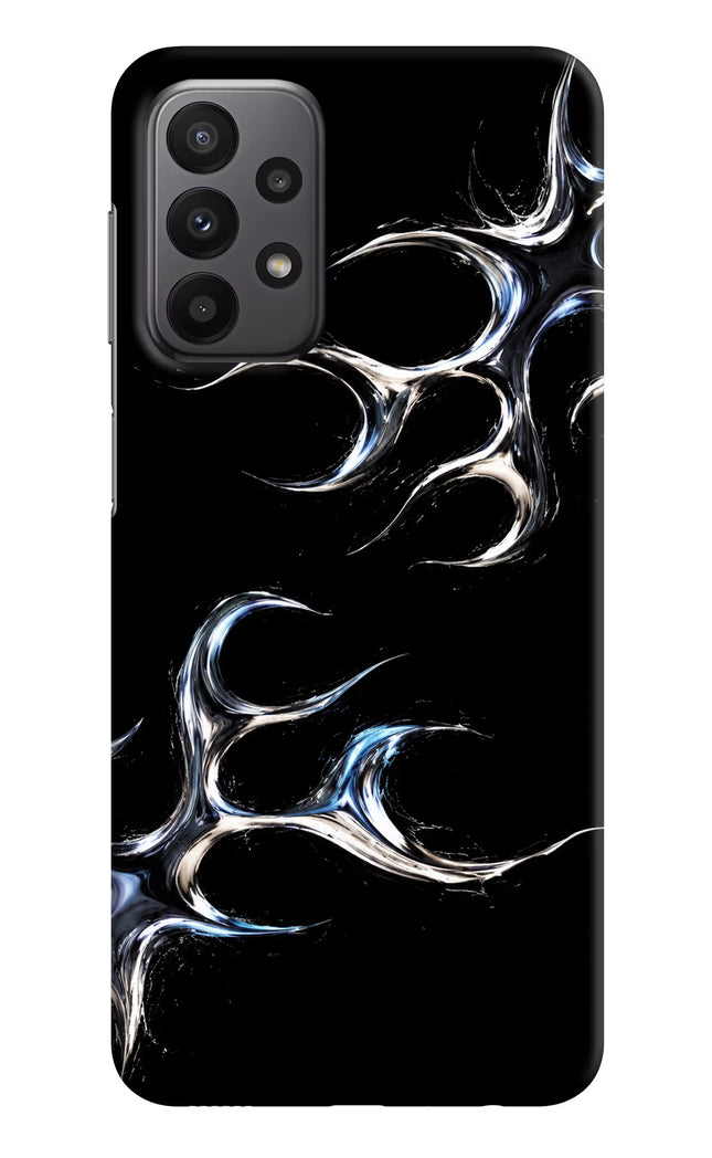 Chrome Tribal Samsung A23 Hard Case Back Cover by Casekaro