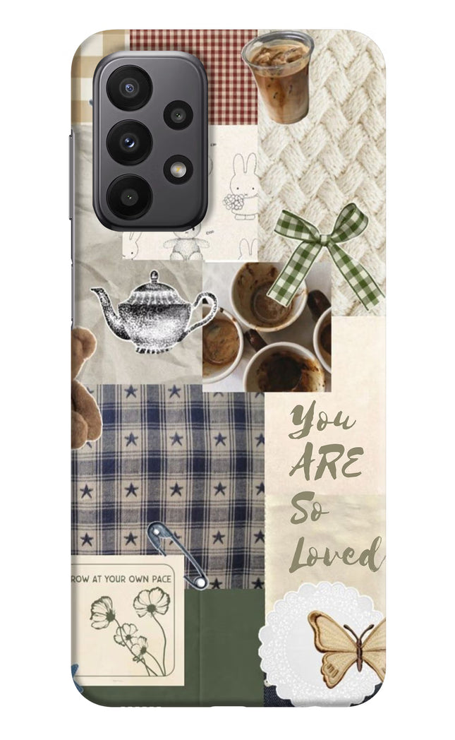 Cookie Samsung A23 Hard Case Back Cover by Casekaro