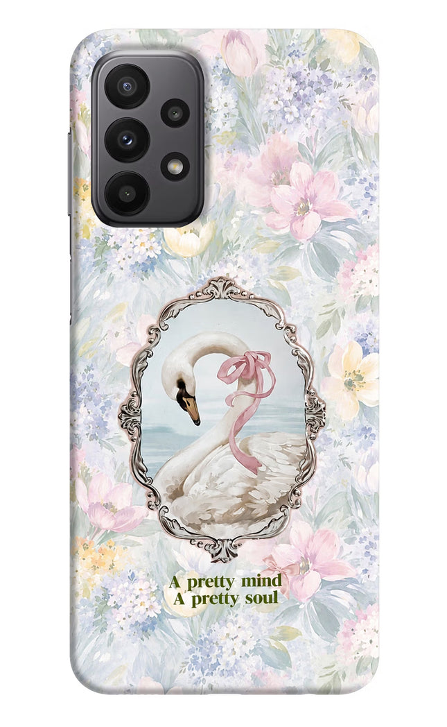 Pretty Mind Pretty Soul Samsung A23 Hard Case Back Cover by Casekaro